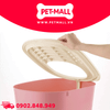Nhà vệ sinh mèo Sonice Lapule N1 - 40 x 51 x 38 cm - Hồng  | Tặng Kèm Xẻng Petmall