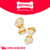 Xương nơ DoggyMan Chewell 110g- 11 cây - Da bò kẹp thịt gà mini Petmall