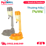 Bộ chén ăn tích hợp bình nước Purmi 2in1 Bowls - Mix màu Petmall