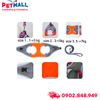 Set yếm + dây dắt thú cưng thoáng khí SONICE Harness Mix Color Petmall