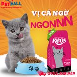 1.5KG - Thức ăn mèo KEOS Tuna - Vị Cá Ngừ, dành cho mèo mọi lứa tuổi Petmall