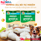 Xương nơ da bò DoggyMan 5 cây - Sạch răng, giảm stress Petmall