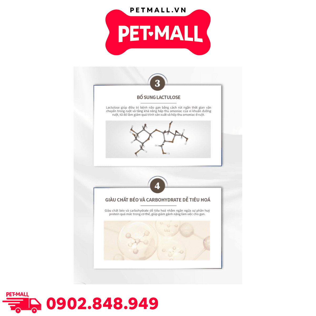 Thức ăn chó V.O.M Hepatic Calm H/C 2.8kg - Hỗ trợ trị liệu cho gan, ổn định tinh thần Petmall