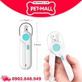 Kềm cắt móng Pet Gravity LED mini Nail clipper - Màu xanh dương bản Pro Petmall