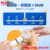 Tông đơ tích hợp cạo lông & mài móng Oneisall 4in1 Pet Grooming Kit - Bộ 4 đầu thay, dành cho chó mèo Petmall