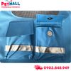 Balo du lịch SONICE Mac Size 40x33x17cm - Màu xanh dương, kèm túi phụ cao cấp Petmall