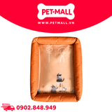 Nệm SONICE Orange Cats Pet Bed - Size L 62 x 53 x 7cm Petmall