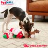 Đồ chơi Frisco Holiday Santa's Helpers Plush Squeaky Dog Toy Xsmall/Small Size - bộ 3 cái Petmall