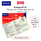 1 hộp - Sổ giun ENDOGARD Virbac Petmall