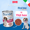 Combo 6 Lon 400G - Pate MONGE Fresh vị Thịt Heo Petmall