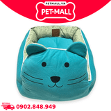 Nệm SONICE Big Bear Pet bed hình gấu size M - 35 x 45 x 14 cm | Màu xanh dương Petmall