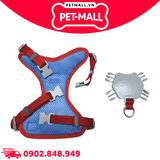 Set dây dắt + yếm SONICE Rope dog leash + harness size 20kg - Xanh Petmall