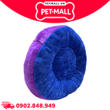Nệm SONICE hình tròn Doughnut Cushion Blue/Purple Size 62 x 17cm - Màu xanh tím Petmall