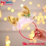Băng đô cài đầu thú cưng noel SONICE Merry Christmas Petmall
