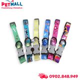 Vòng cổ Sonice Lucky Collar 10kg - 1.5cm Hình chó mèo xanh lục Petmall