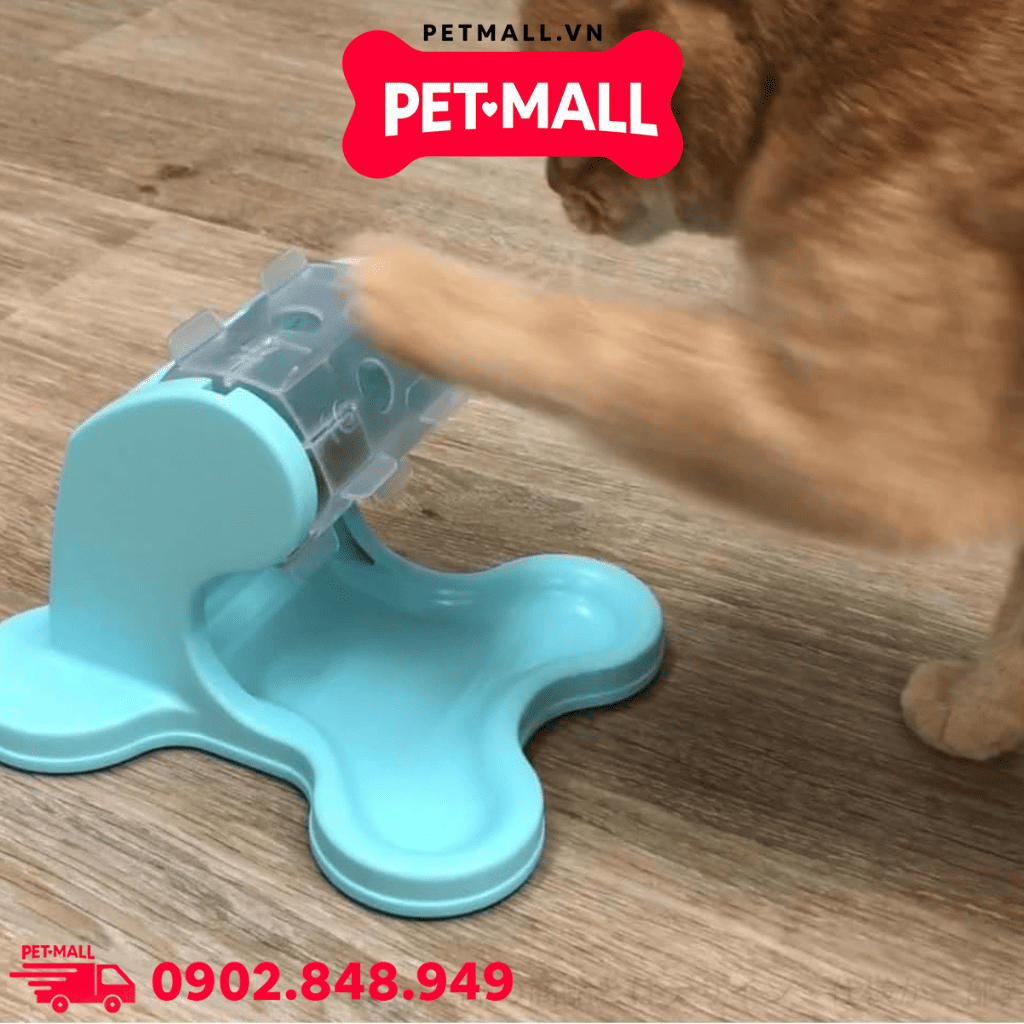 Đồ chơi Cattyman Lồng quay hạt thông minh cho mèo 18 x 14.5 x 20 cm Petmall