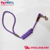 Set dây dắt và vòng cổ bản lớn Zichen Size XL | 120cm - Màu Tím Petmall