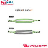 Set yếm + dây dắt Zichen Neon Size S - Phản quang, hỗ trợ đi đêm Petmall