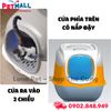 Nhà vệ sinh SONICE LED Cat Litter Box Size 50x35x35cm - 2 cửa, kèm đèn Led cao cấp Petmall