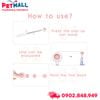 Đồ chơi Pet Gravity Laser 2in1 Retractable Cat Wand Toys Blue Color Size 21cm - Màu Xanh, cần câu lông vũ kèm laser cho Mèo Petmall