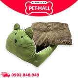 Nệm SONICE Big Bear Pet bed hình gấu size L - 45 x 55 x 14 cm | Màu xanh bơ Petmall