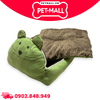 Nệm SONICE Big Bear Pet bed hình gấu size L - 45 x 55 x 14 cm | Màu xanh bơ Petmall