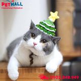 Nón len giáng sinh SONICE X-mas Hat - Hình cây thông Petmall