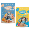 Combo 48 Gói 70G - Pate mèo Moochie Tuna & Chicken, Mince with Salmon - Mix vị Petmall