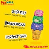Đồ chơi Fat Cat Kitty Kickz Mice Cream Cone Cat Toy - Hình cây kem Petmall