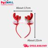 Băng đô cài đầu thú cưng noel SONICE Merry Christmas Petmall
