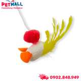 Đồ chơi cần câu CattyMan Necoichi - Kén tằm hình chim Petmall