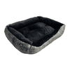 Nệm SONICE vải màu than Square Bed Charcoal Size 45 x 55 cm Petmall