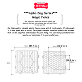 1 Bộ 6 Tấm - Chuồng vây Purmi Magic Honeycomb Fence - Size 62cm x 62cm Petmall