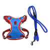 Set dây dắt + yếm SONICE Rope dog leash + harness size 20kg - Xanh Petmall