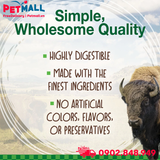 Đồ chơi Nylabone Healthy Edibles Wild Natural with Real Bison Large Size 140g - Vị thịt bò rừng Petmall