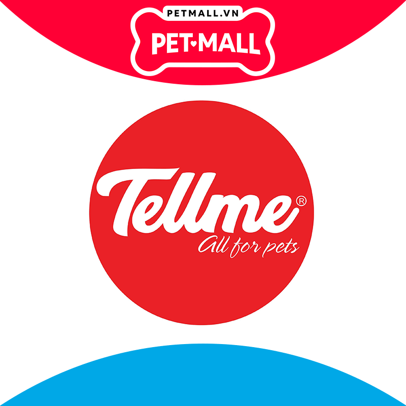 Treats gặm Tellme Cow Skin Bone size 20cm S.2 - 30g - Da bò thật Petmall