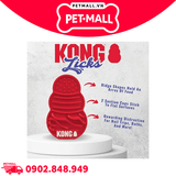Đồ chơi KONG Licks Treat Dispenser - Tấm liếm dính tường, dùng với sốt thưởng Petmall