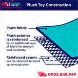 Đồ chơi Frisco Holiday Santa's Helpers Plush Squeaky Dog Toy Xsmall/Small Size - bộ 3 cái Petmall