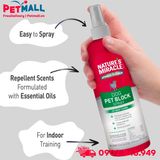 Xịt Nature's Miracle Advanced Platinum Dog Pet Block Spray 473ml - Chống chó cào đồ và hành vi xấu khác Petmall