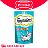 Combo 5 Gói 75G - Treats mèo Temptations Mix vị Petmall