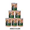  Combo 6 Lon 400G - Pate MONGE Bwild Grain Free - Vị Cá Hồi, Bí Đỏ, Bí Xanh lon Petmall 
