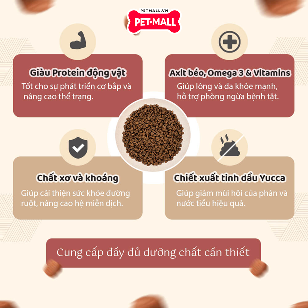 6KG - Thức ăn hạt Healthy Choice dành cho chó trưởng thành giống nhỏ Petmall