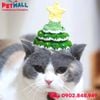 Nón len giáng sinh SONICE X-mas Hat - Hình cây thông Petmall