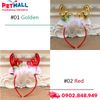 Băng đô cài đầu thú cưng noel SONICE Merry Christmas Petmall