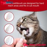 Bộ kem đánh răng và bàn chải Bioline Dental Hygiene Set Cheese Flavor for Cats 50g - Kem đánh vị phô mai, dành cho Mèo Petmall