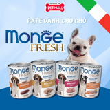 Combo 6 Lon 400G - Pate MONGE Fresh vị Thịt Heo Petmall
