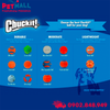 Đồ chơi Chuckit! Fetch Ball Medley Tripe Pack Dog Toy Small Size - Bộ 3 trái, tăng cường vận động và phản xạ Petmall
