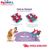 Đồ chơi Nina Ottonsson by Outward Hound Brick Puzzle Game Dog Toy Medium Skil Level - Hình chữ nhật, hỗ trợ rèn luyện phản xạ cho Chó Petmall