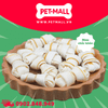 Xương nơ DoggyMan Chewell 110g- 11 cây - Da bò kẹp thịt gà mini Petmall