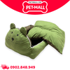 Nệm SONICE Big Bear Pet bed hình gấu size L - 45 x 55 x 14 cm | Màu xanh bơ Petmall